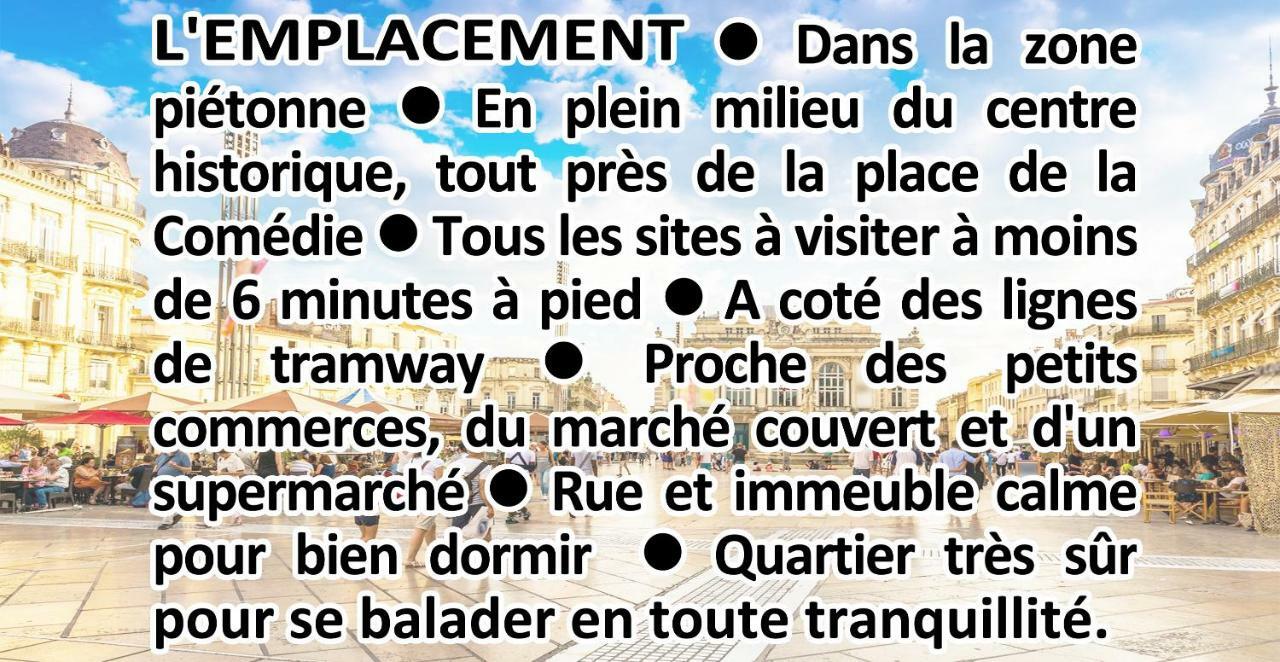 דירות מונפלייה Comedie Musee-Fabre Parking Offert Climatisation מראה חיצוני תמונה