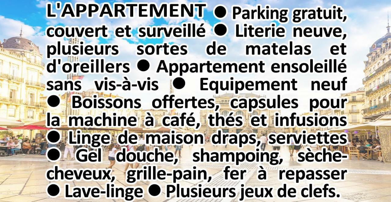 דירות מונפלייה Comedie Musee-Fabre Parking Offert Climatisation מראה חיצוני תמונה